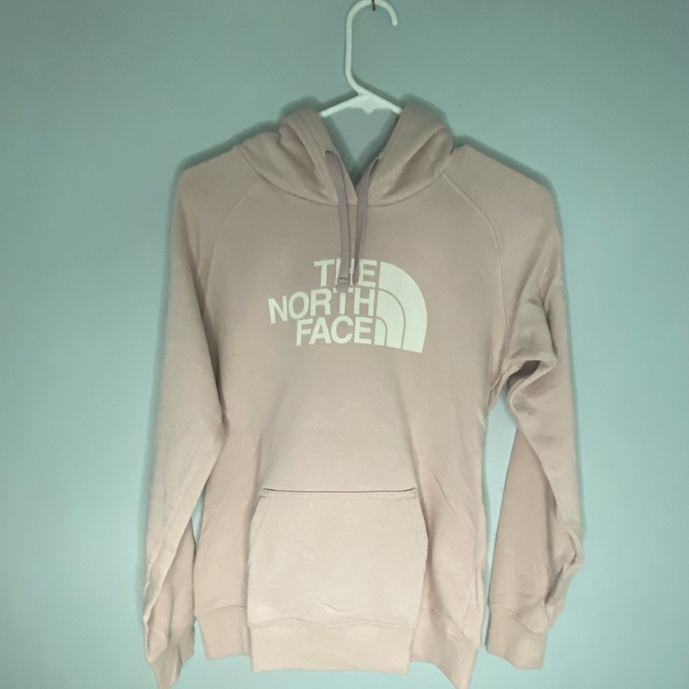 Blush colored NorthFace Hoodie